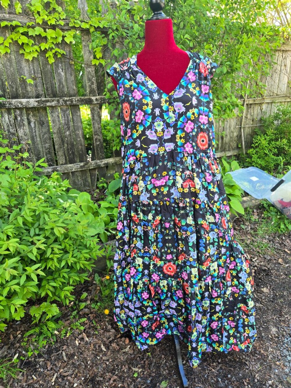 Johnny Was midi dress